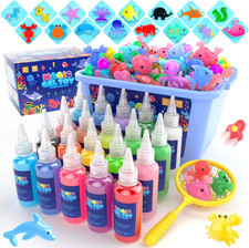 Magic Gel Water Pets Elf Toy Kit, Aqua Water Gel Kit for Kids, Creative Squishy