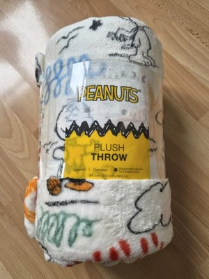 The Big One Peanuts Gang Charlie Brown & Snoopy Oversized Supersoft Decke - NEU