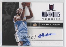 2012 Panini Momentum Momentous Rookies Blue 39/49 Jordan Hamilton #83 Auto 0f8