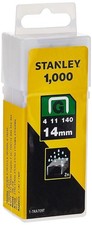 Stanley 1-TRA709T 14mm Heavy-Duty Staple (1000 Pieces), Yellow 14 mm,