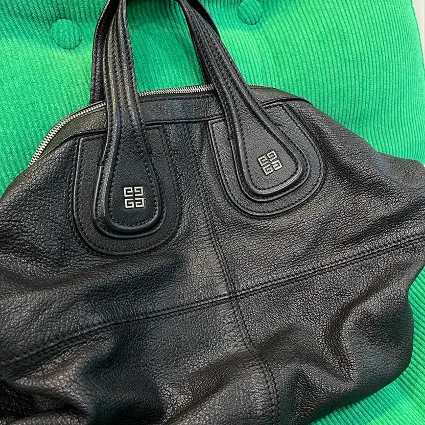 Givenchy Nightingale Silver Medium Bag Leather Shoulder Bag thumbnail 9