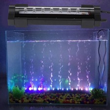 DB-15 Air Bubble Colorful LED Light Fish Tank Bar Lights Aquarium Plants Grow EU