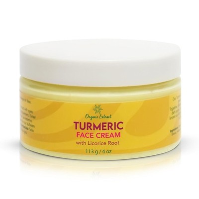 Organic Extract Turmeric Facial Cream 4 oz