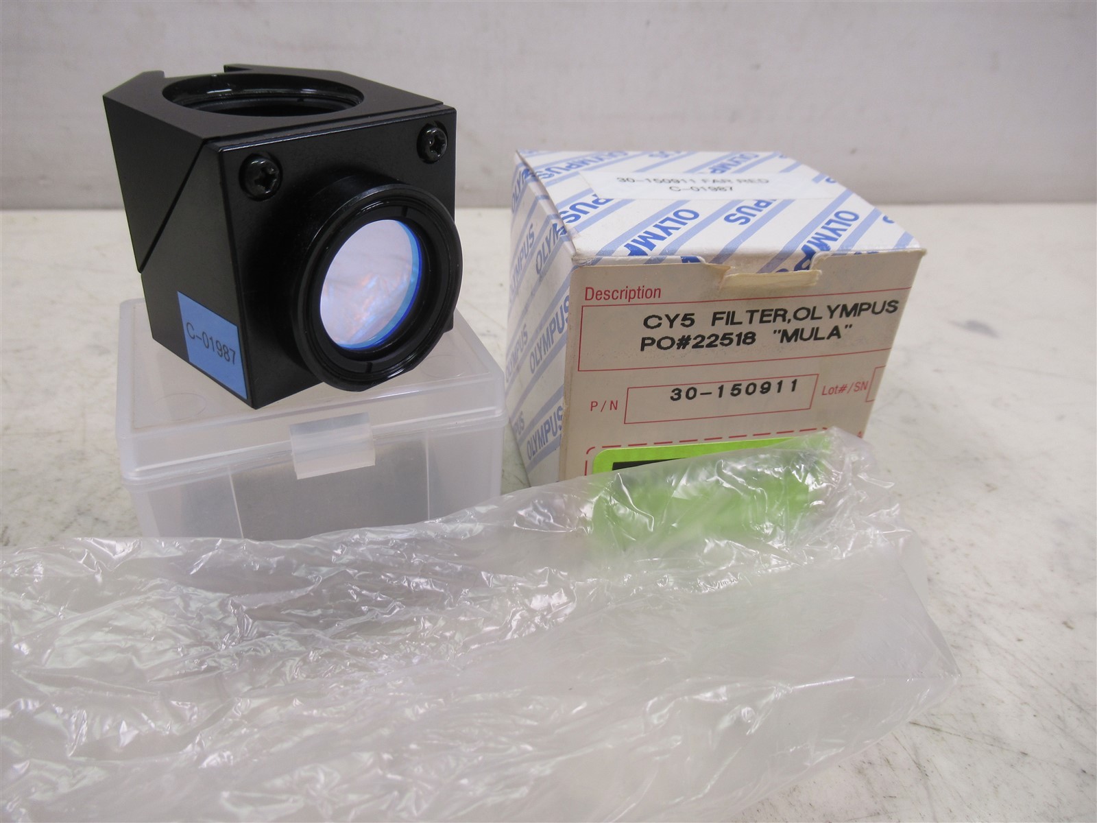 Olympus C-01987 FAR RED BX Microscope Filter 30-150911 Fluorescence Excitation