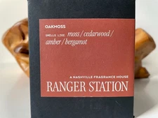 New Ranger Station Oakmoss Candle 8.5 oz  Aromatic Luxury Soy Wax Blend