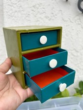 Vintage Mcm Counterpoint Cardboard Trinket Bo...