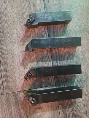 SECO Valenite Indexable Lathe Turning Grooving Threading Tool Holders, Lot of 4