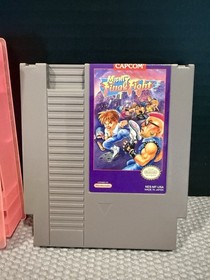 Authentic Mighty Final Fight NES W/Plastic Case