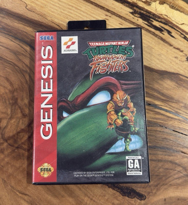 Konami TMNT Tournament Fighters Sega Genesis Multiplayer