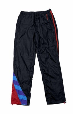 Vintage New Balance Trainingshose groß schwarz gefüttert Reißverschluss 90er selten Retro