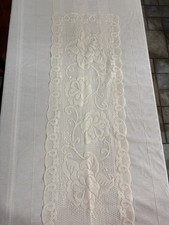 Lace table runner new ivory 35 x 11.5