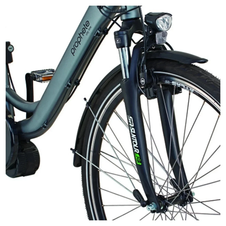 Prophete City E-Bike Elektro-Fahrrad Mittelmotor RH 46cm 7-Gang Shimano 140km - Bild 3 von 4
