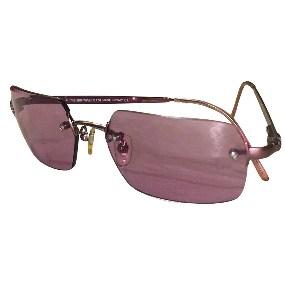 Gafas de sol EMPORIO ARMANI 163-S vintage sin montura - púrpura  Foto 2 de 4