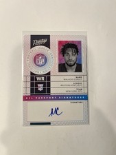 2024 Panini Prestige - Nfl Passport Signatures Malachi Corley- Ok Conditions!