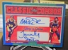 MAGIC JOHNSON / JAMES WORTHY 2025 LEAF GLORY OF THE GAME DUAL AUTOS SSP #1/3