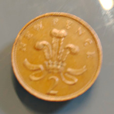 Rare 1978 Great Britain 2pence  Coin Elizabeth II Portcullis Uncertified