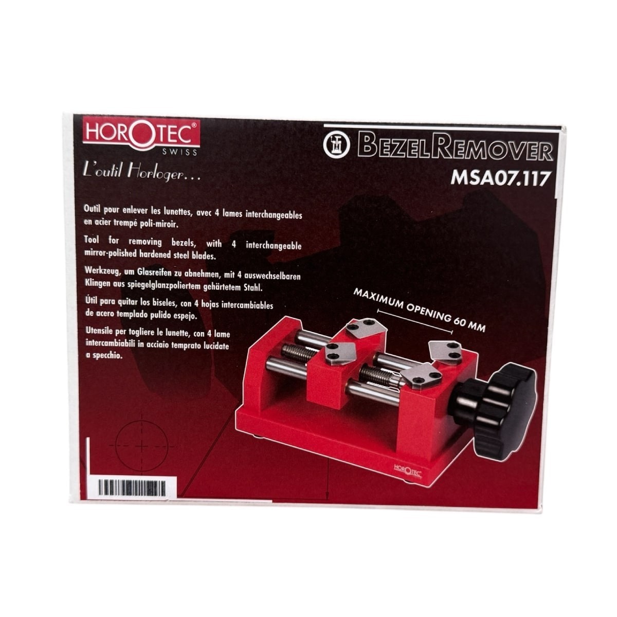 Ouvre-boîtier / Support Horotec MSA07 - Fabriqué En Suisse - Neuf Avec étiquettes - Pour Horlogers