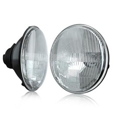7 Inch led Glass Headlight Round Lens Housing, LED Halogen 7 Inch Round Housing
