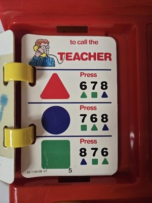 VTech Phone Pals Talking Phone Book Toy Vintage 1989 Works | eBay