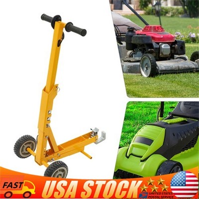 800Lbs Lawn Mower Lift Jack Telescopic Lifting Tool Maintenance Garden Tractors