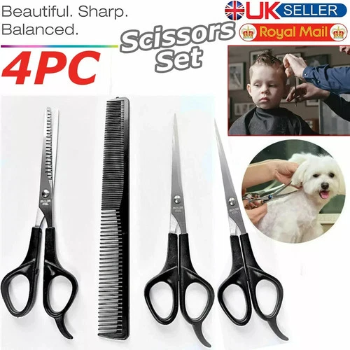 Professional Hair Cutting Scissors Salon Barber Hairdressing Shears/Thinning/Set - Picture 1 of 4