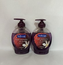 SoftSoap Black Raspberry Vanilla Liquid Hand Soap 7.5 Fl OZ Each HTF NEW