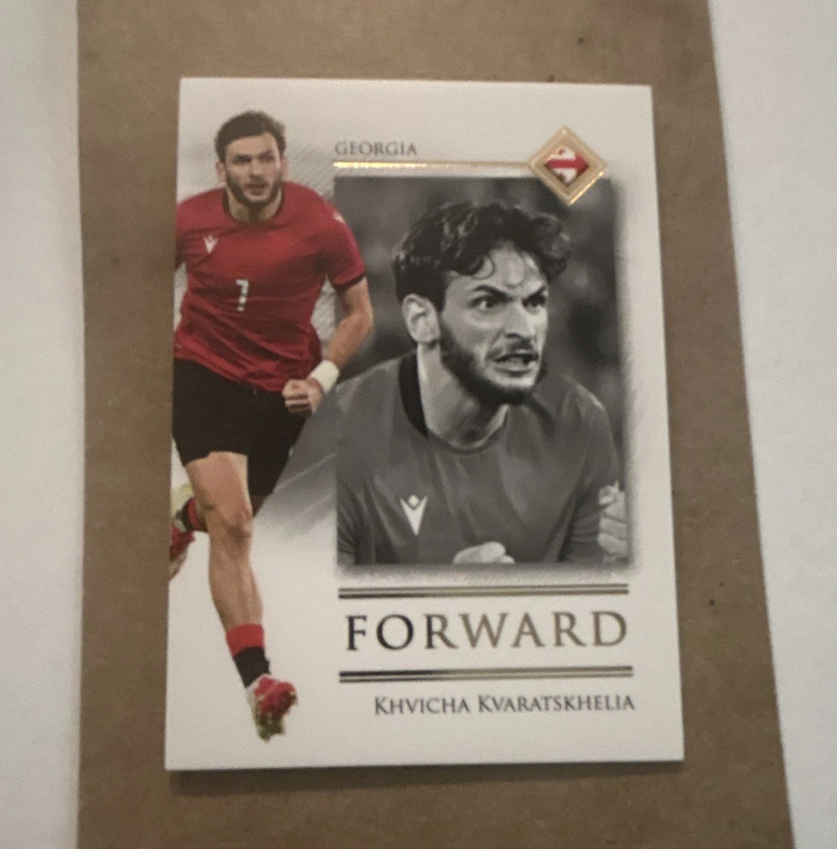 2023-24 Futera Unique World Football - Khvicha Kvaratskhelia #074