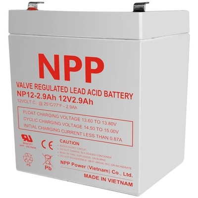 NPP NP12-2.9Ah NP 12V 2.9Ah AGM VRLA Battery