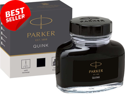 Fountain Pen Ink Bottle, Black QUINK Ink, 57 Ml Fountain Pen Refill