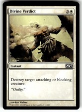 MTG Magic: The Gathering M13 Card 12/249 C Divine Verdict