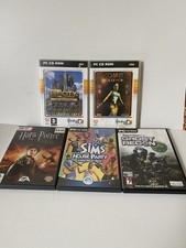 PC GAMES BUNDLE JOBLOT X 5 - Tomb Raider Sims Harry Potter Ghost Recon