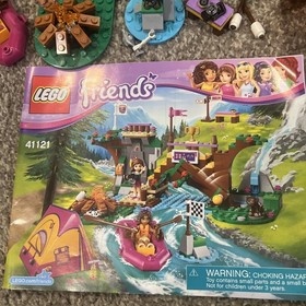 LEGO Friends 41121 Adventure Camp Rafting ~ 100% Complete with Manual and Box