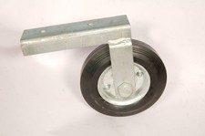 6 in Heavy Duty Wood Swing Gate Wheel Galvanized Bolt On