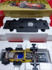 Exoto XS 1/18 Ferrari Tipo 156 F1 Sharknose Rolling Chassis Yellow Diecast Box