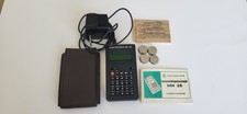 Vintage Soviet Elektronika MK-35 Calculator USSR Box Manual Case For Parts