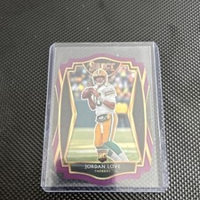 2020 Panini Select Jordan Love Packers Rookie Prizm Premier Level #147 Football 