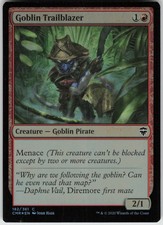 Foil Goblin Trailblazer 182 Commander Legends C
