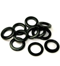 42mm Plastic Eyelet Rings Self Sealing Rapid Repair Grommet Curtain Clips 10pcs