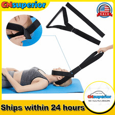 Y-Shaped Neck Traction Device Spine Chiropractic Decompression Strap Chin Belt 