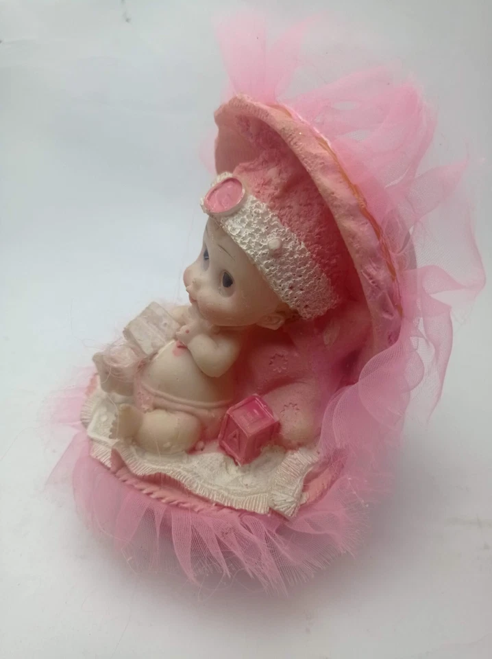 Decorative doll color is pink it is nice for children and decor for your house - Image 4 of 4