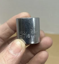 Vintage Wards Powr-Kraft 3/8" Drive 13/16" Socket 12 Point Chrome 84H4847