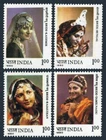 India 886-889, MNH. Michel 853-856. Regional Bridal Outfits, 1980.