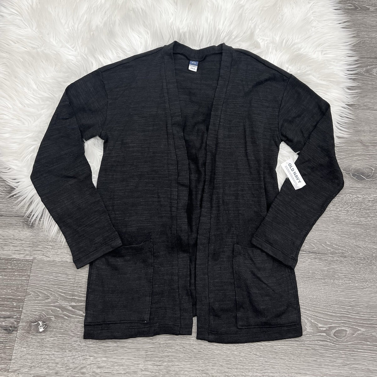 Cardigan Sweaters Old Navy Long Black Cardigan Open Front Old Navy