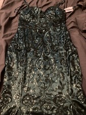 Long Green Formal Dress Never Worn