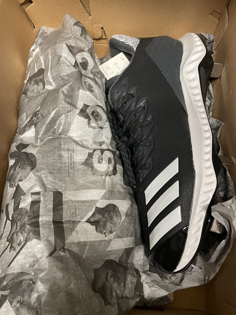 ADIDAS Icon Bounce Molded Baseball Softball Cleats Black Gray Nwt adidas Icon 8 MD Baseball Cleat IG9589 main image 4