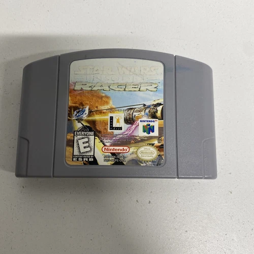 Star Wars Episode 1 Racer - Nintendo 64 N64 Game Tested + Working #J3