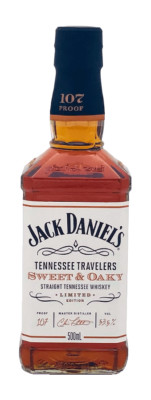 (52,02 /l) Jack Daniel's Tennessee Travelers Sweet & Oaky Tennessee Whiskey 53,5