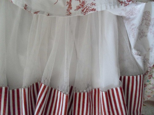 Paglie edles Kleid Gr. 128 mit Toile de Jouy Muster - Schulanfang - Bild 7 von 8