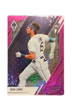 Josh Lowe 2022 Panini Chronicles Phoenix RC Purple Mojo /99 Rays