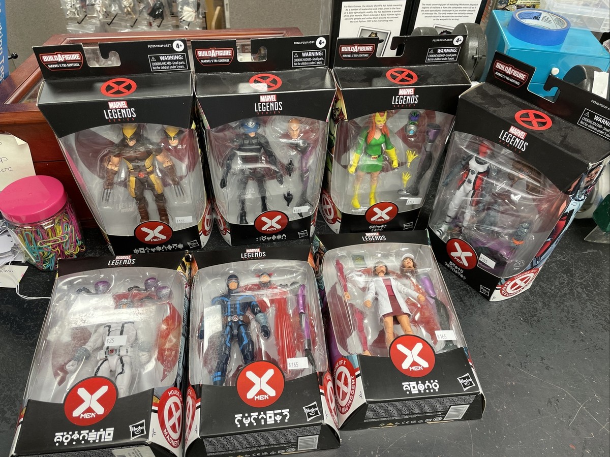 Marvel Legends X-Men Tri-Sentinel BAF Complete Wave Of 7 Figures